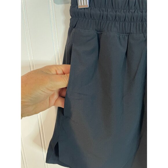 Athleta Womens Black Elastic Waist Performance Shorts XS - Picture 7 of 16